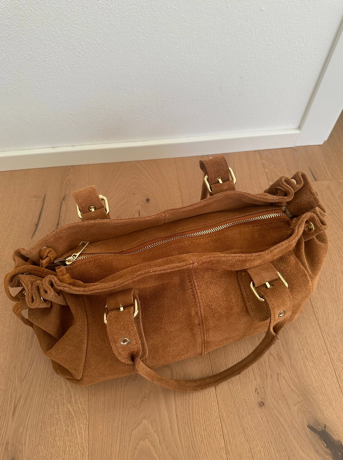 Sac à main Chiara XXL suédé véritable