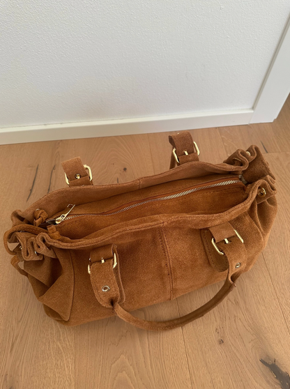 Sac à main Chiara XXL suédé véritable