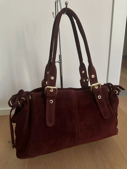 Sac à main Chiara XXL suédé véritable