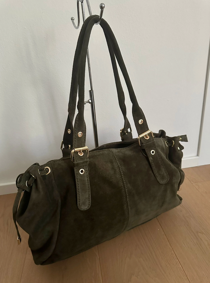 Sac à main Chiara XXL suédé véritable