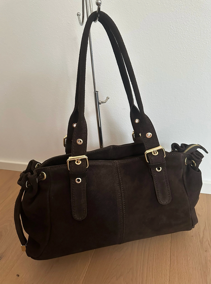 Sac à main Chiara XXL suédé véritable
