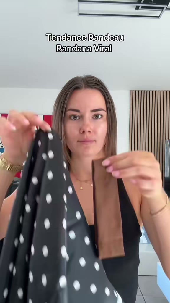 Tendance bandeau bandana viral