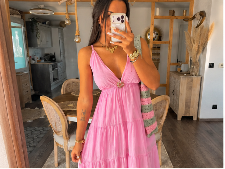 Robe soleil coton